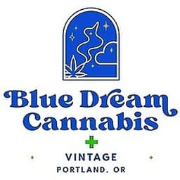 Blue Dream Cannabis & Vintage logo