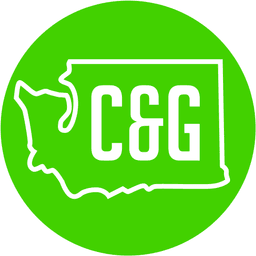 Cannabis and Glass - Spokane North logo