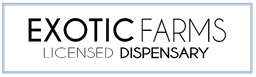 Exotic Farms Dispensary logo