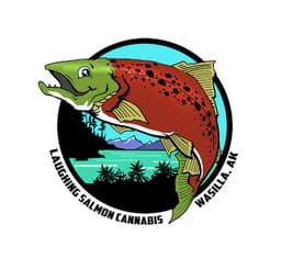 Laughing Salmon Cannabis logo