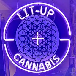Lit Up Cannabis (MED) logo
