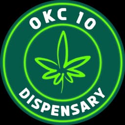 OKC 10 Dispensary (MED) logo