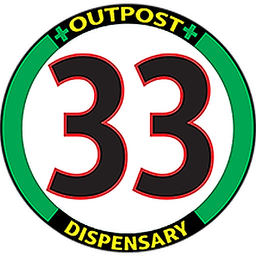 Outpost 33 Dispensary logo
