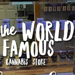 The World Famous Cannabis logo