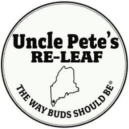 Uncle Pete's Re-Leaf (Newly Opened) logo