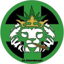 64 Dispensary logo