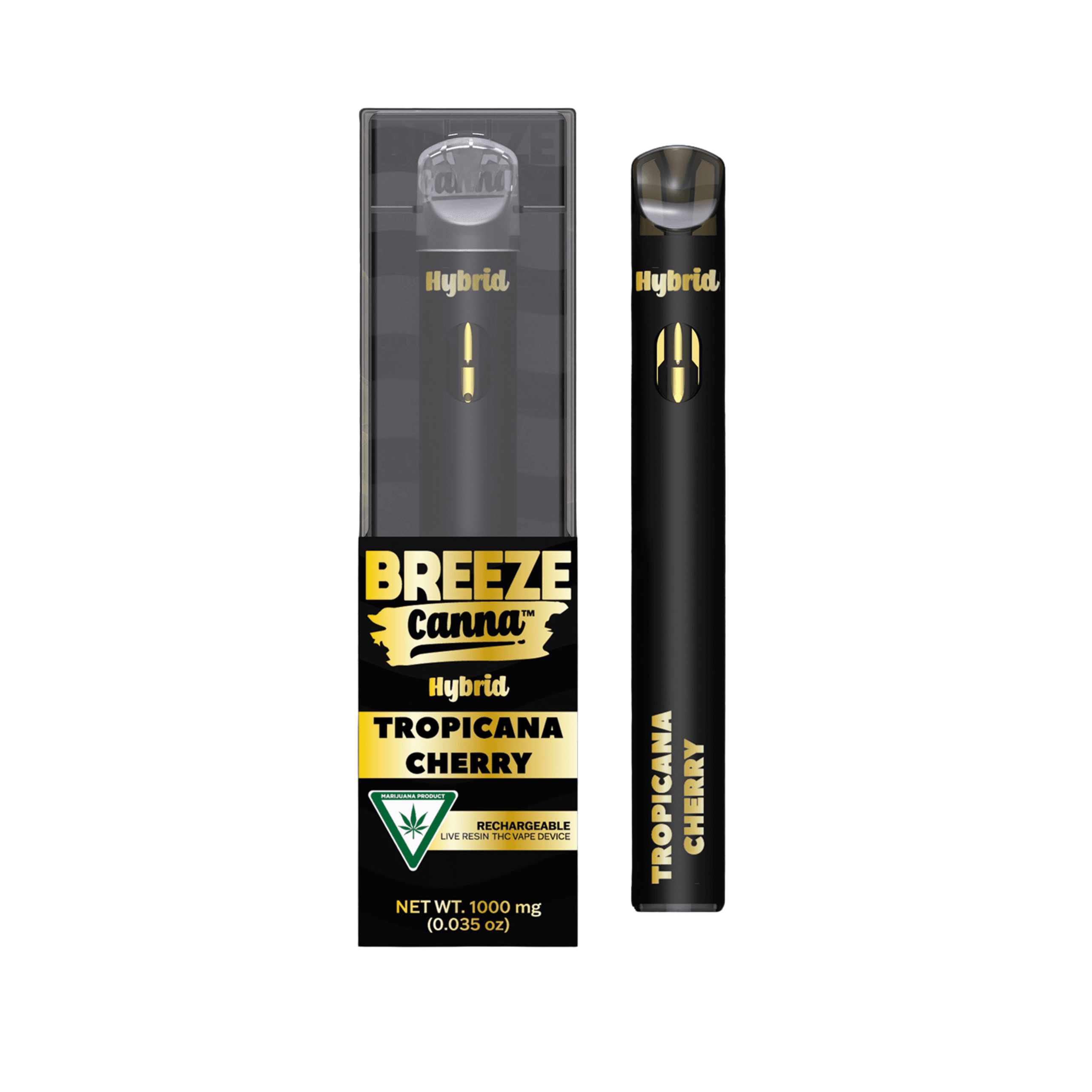 Tropicana Cherry 1g Live Resin AIO by Breeze Canna