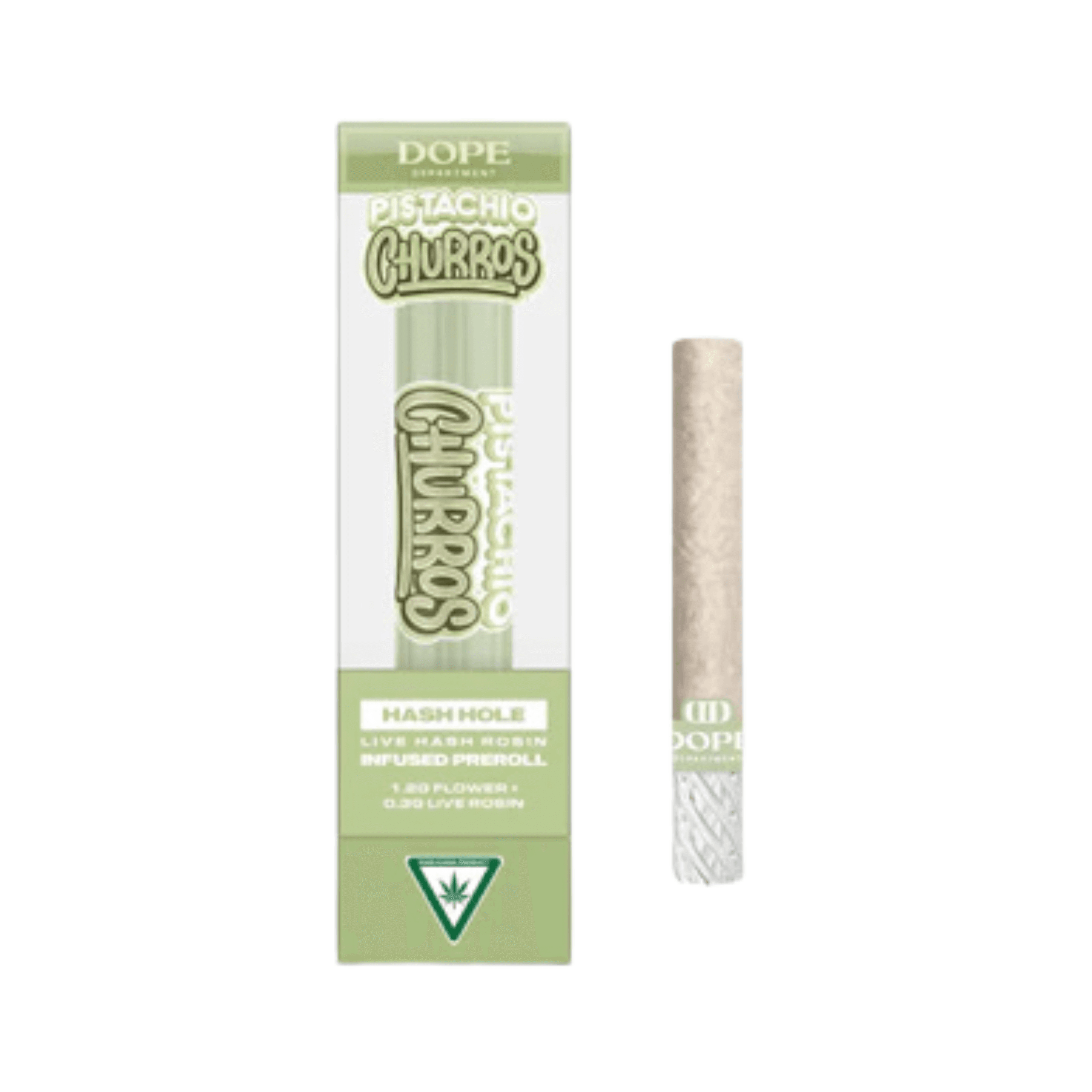 Pistachio 1.5g Hash Hole Churro by Dope Department