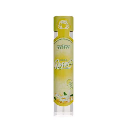 Banana Royale 1g Long Stem Infused Preroll by Roses