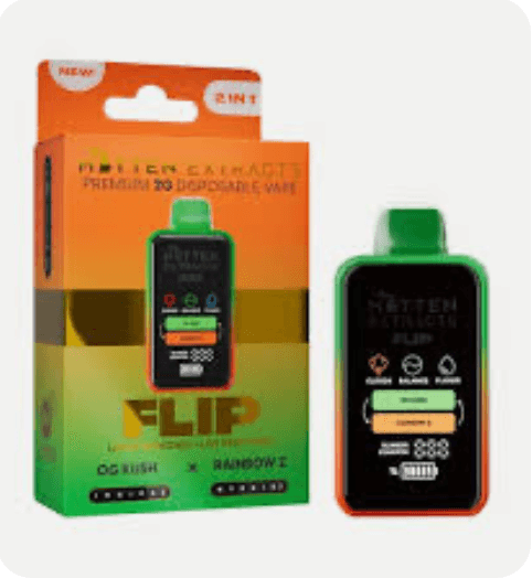 Flip 2g AIO OG Kush x Rainbow Z by Mitten Extracts