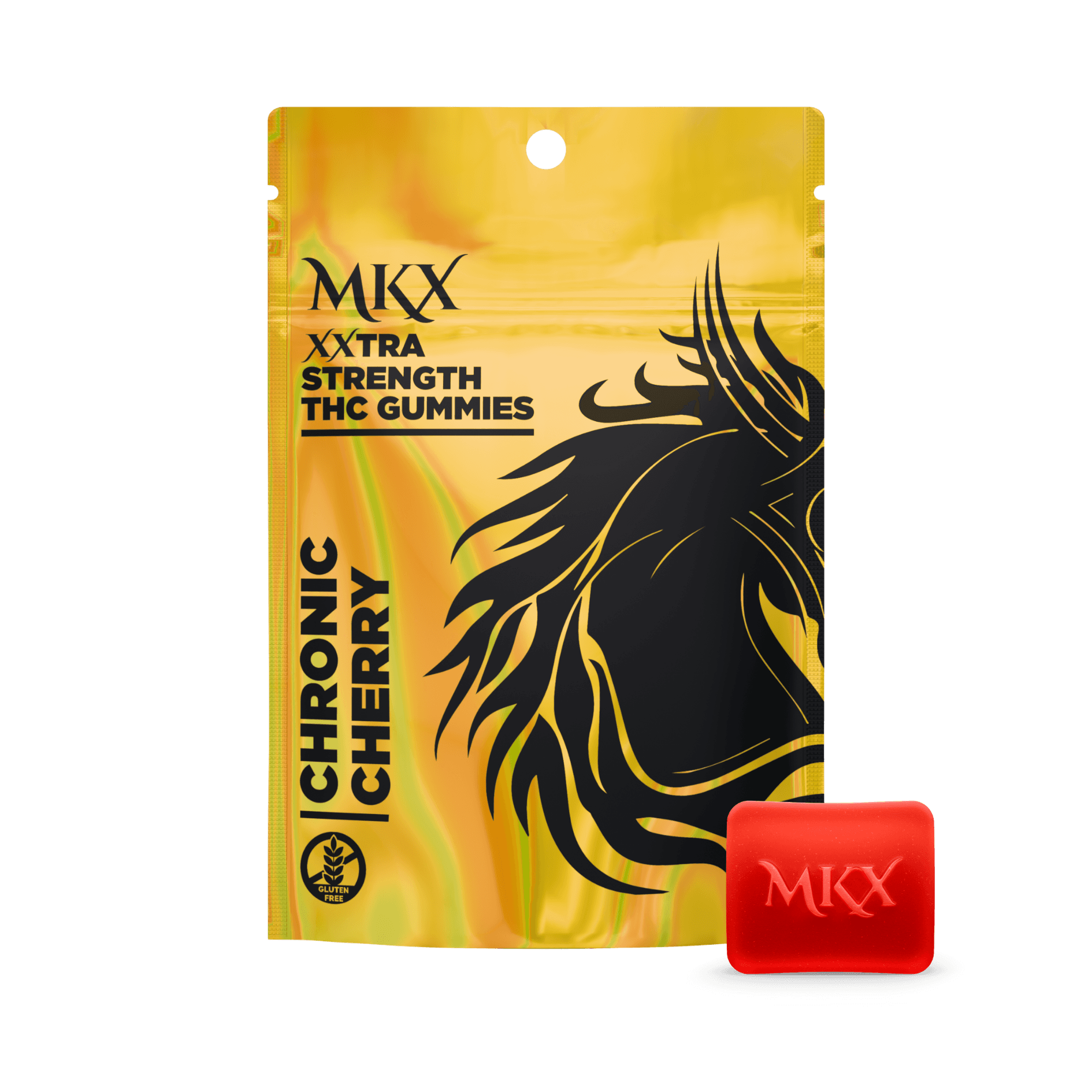 Chronic Cherry 200mg Gummies by MKX