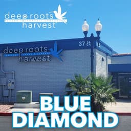 Deep Roots Harvest - Blue Diamond logo