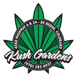 Kush Gardens - De Beque logo