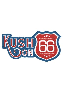 Kush on 66 Weed Dispensary Needles logo