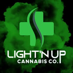 Light'N Up Cannabis Co. logo