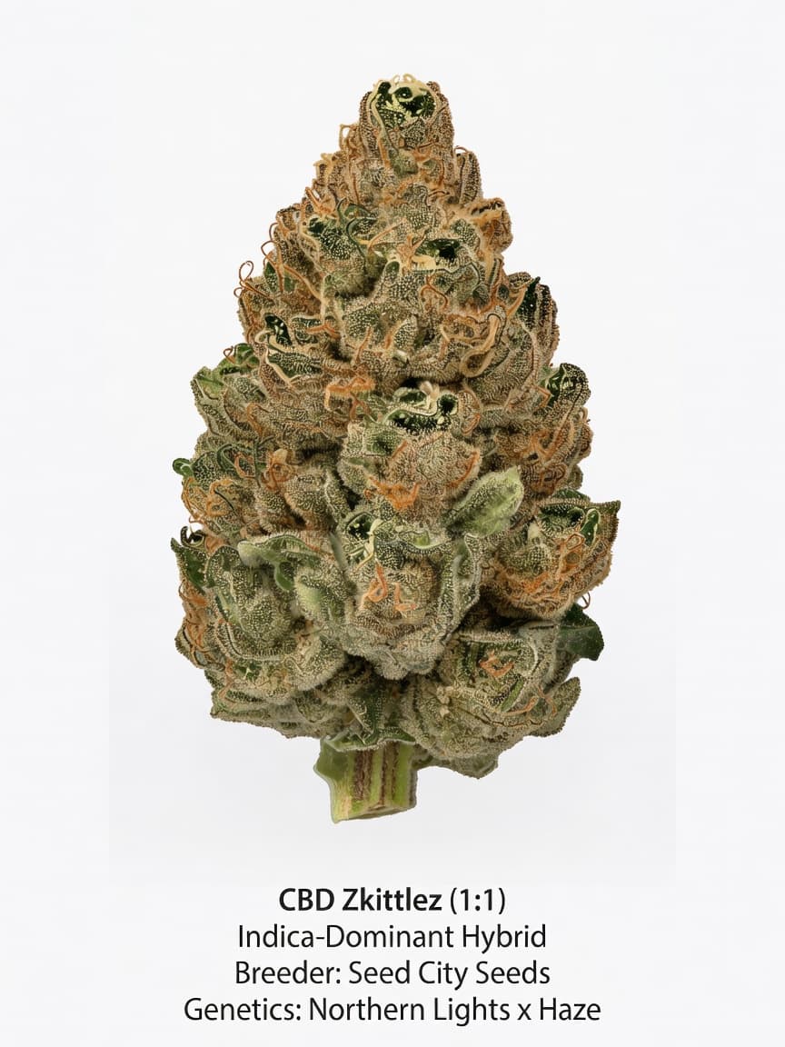 CBD Zkittlez (1:1)